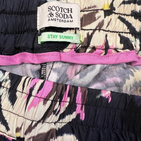 The Gia mid-rise wide-leg printed XS 32 stretch waist - Picture 13 of 16